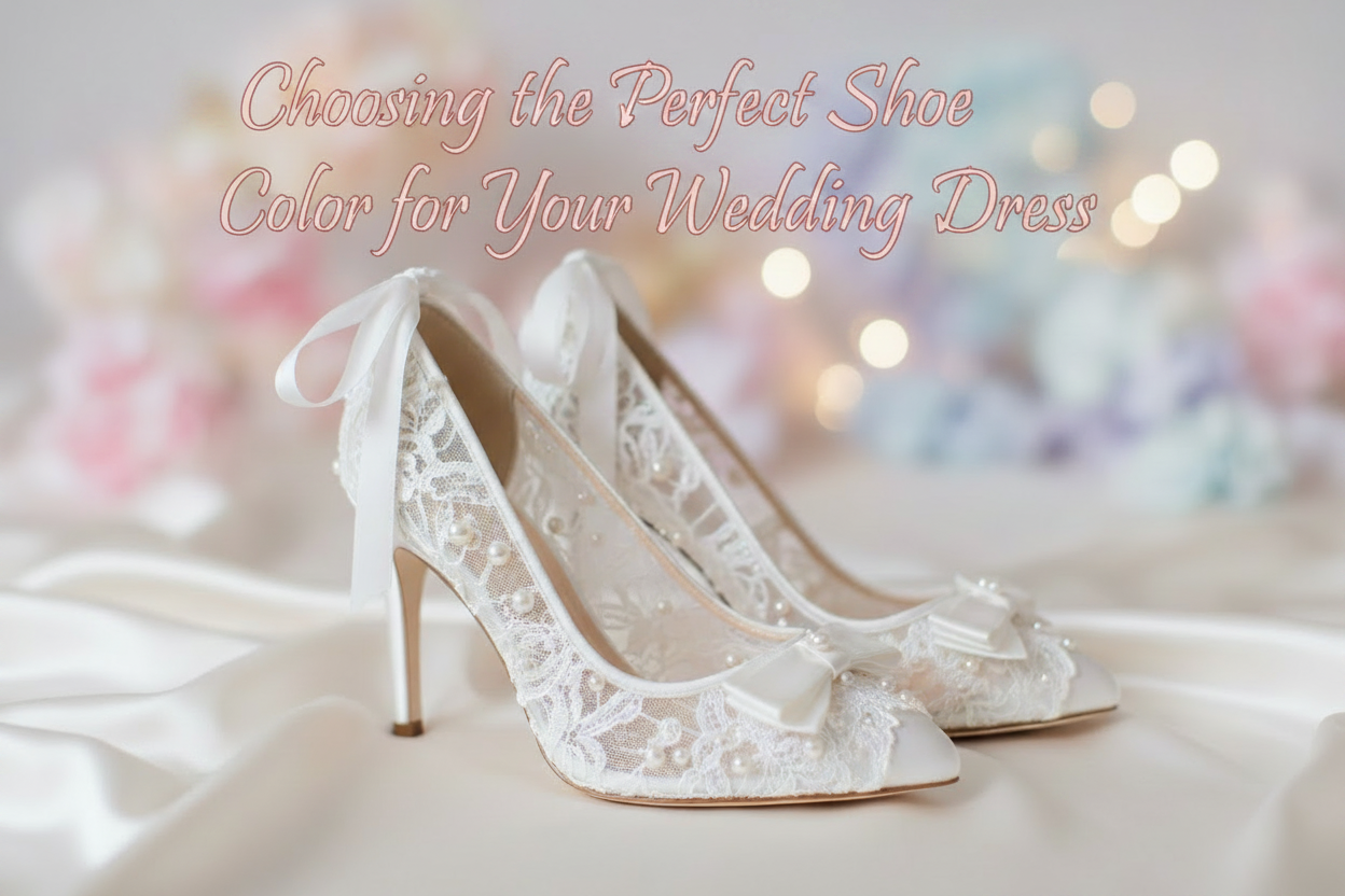 Choosing the Perfect Shoe Color for Your Wedding Dress Tulle Lux Bridal Company Choosing the Perfect Shoe Color for Your Wedding Dress Tulle Lux Bridal Company