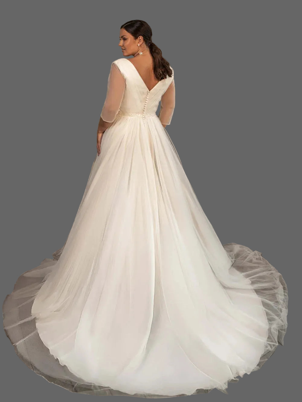plus size wedding dress with long train Store Ross Just For offering a sophisticated yet Color:PEPPER homecoming_color_gold