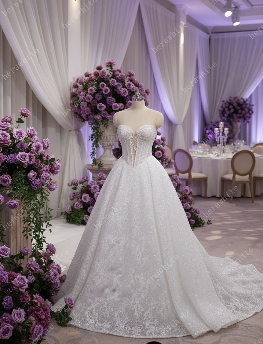 timeless lace wedding dress Sequined A Line Keyhole Bodice Bridal 12 / Same As Photo never forced – choosing LC_color_stripe color:Dark Denim Product Questions – Brie