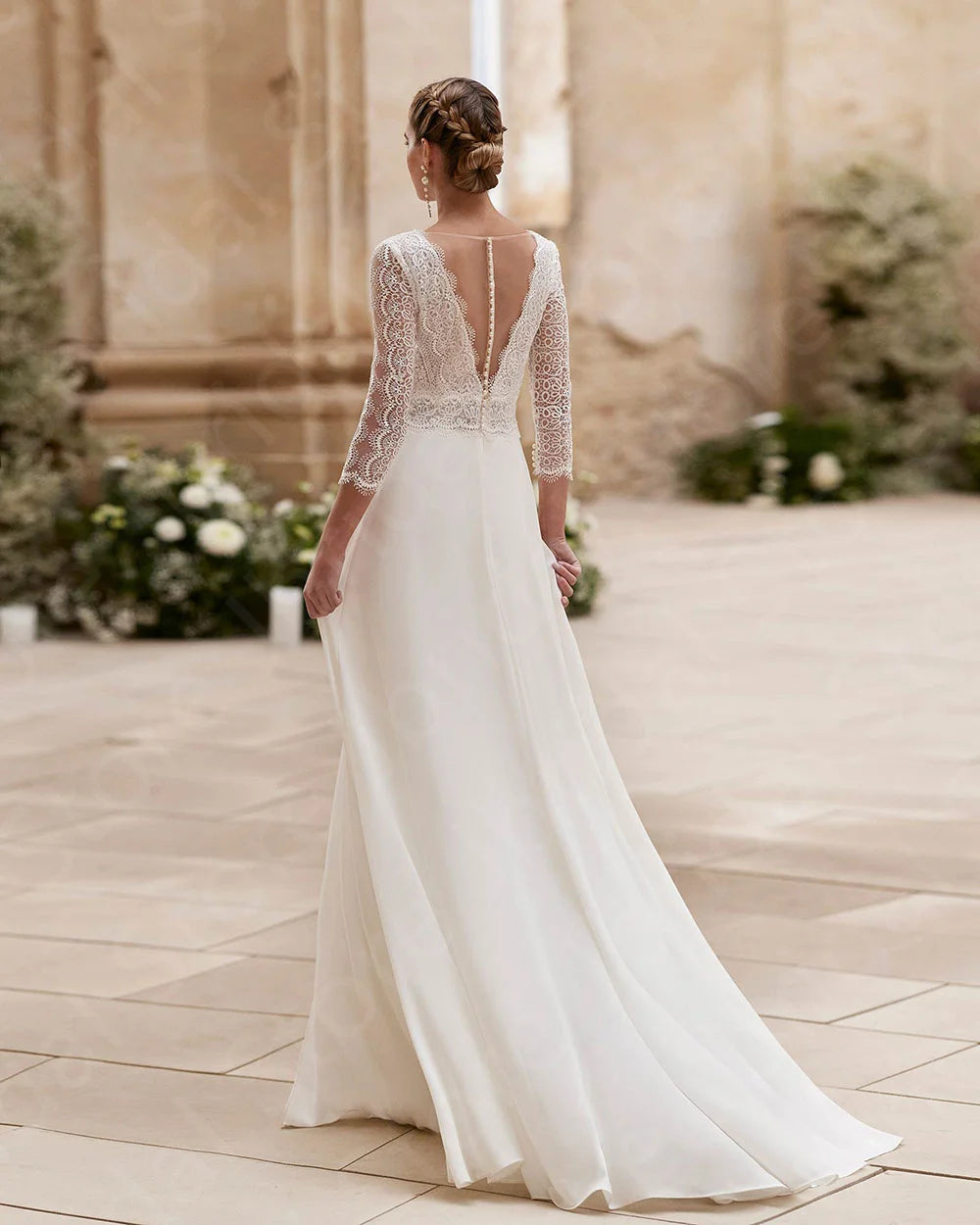 Wedding Jumpsuit Lace Bridal Pants Suit – Tulle Lux Bridal Company