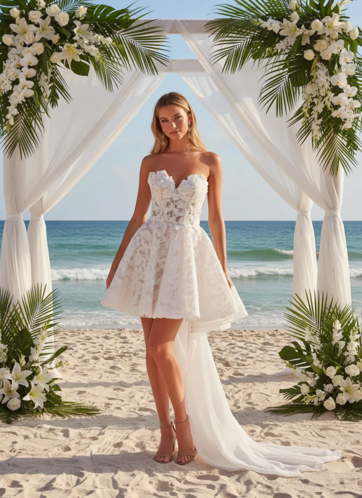 mini wedding dresses for Summer TulleLux Bridal Company