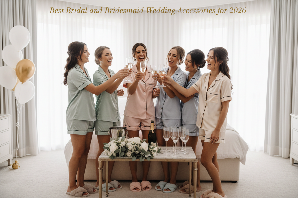 Best Bridal and Bridesmaid Wedding Accessories for 2026 by tulle lux bridal company