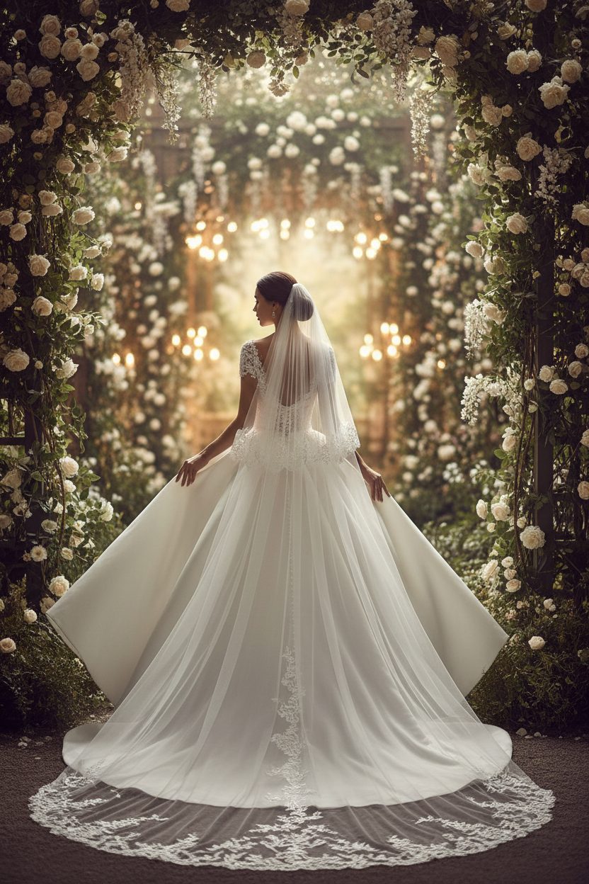 wedding veil length guide - Tulle Lux Bridal Company
