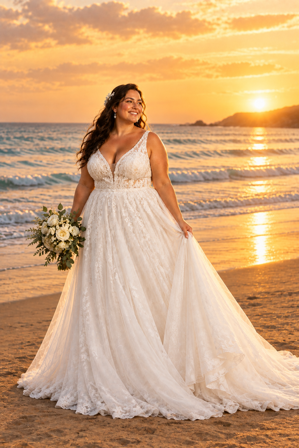 10 Wedding Dresses That Look Beautiful on Plus-Size Brides
