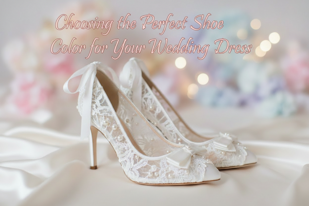 Choosing the Perfect Shoe Color for Your Wedding Dress Tulle Lux Bridal Company Choosing the Perfect Shoe Color for Your Wedding Dress Tulle Lux Bridal Company