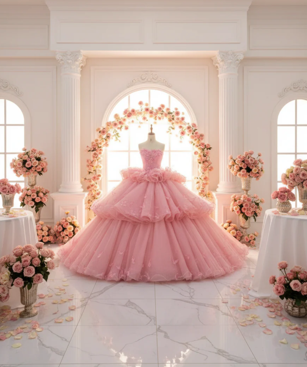 Pink Quinceanera Dresses