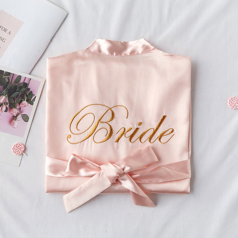Bride Dressing Gown Night Gown