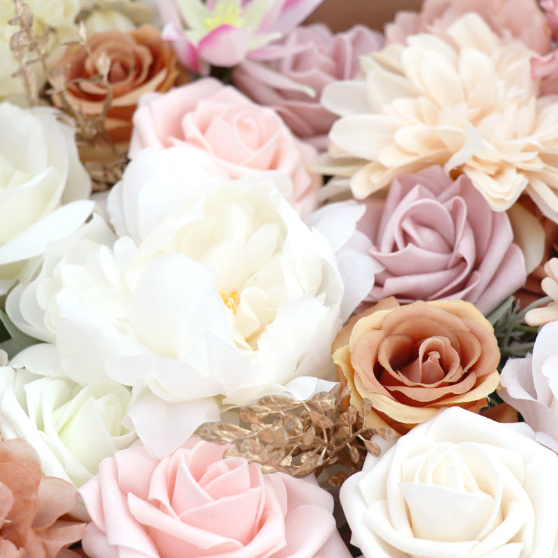 Flower Box Wedding Birthday Party Gift Bridesmaid Bridal Bouquet
