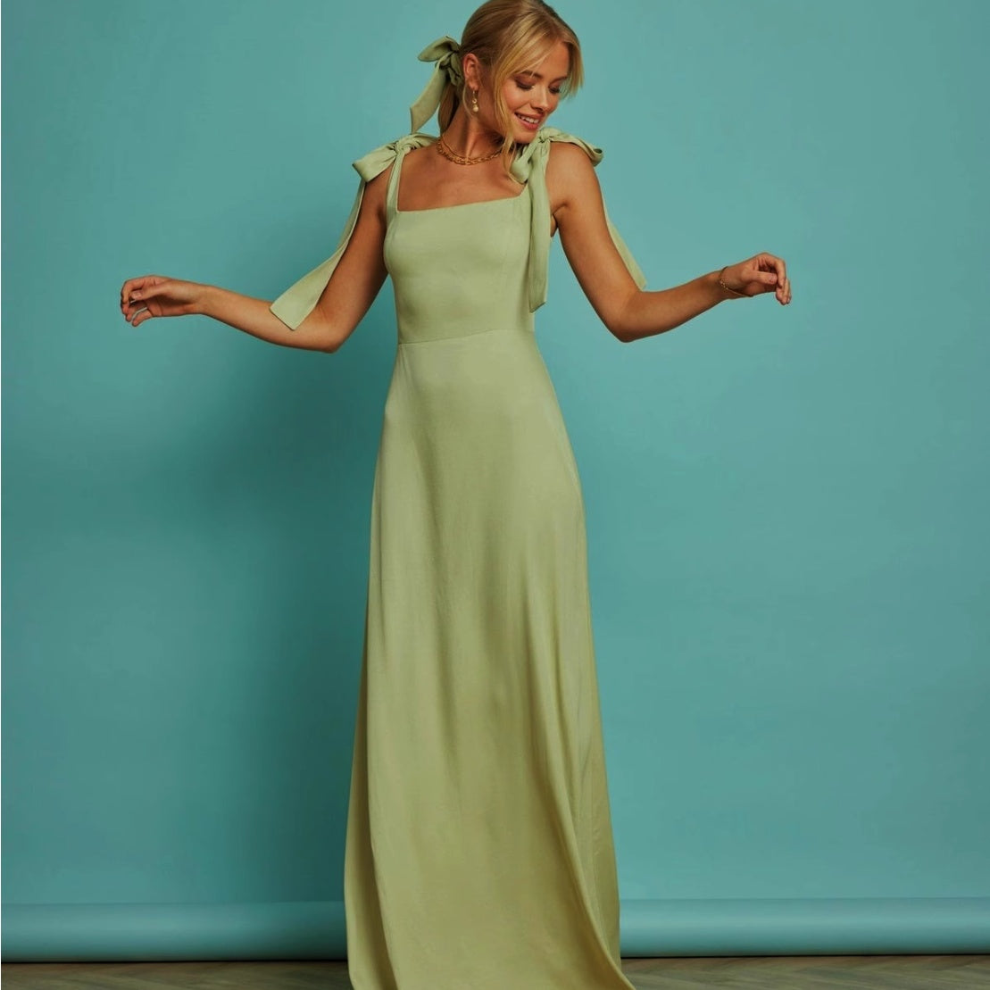 bridesmaid dress companies Fashion Plus Size Satin Bridesmaid Dress – Tulle Lux Bridal Company