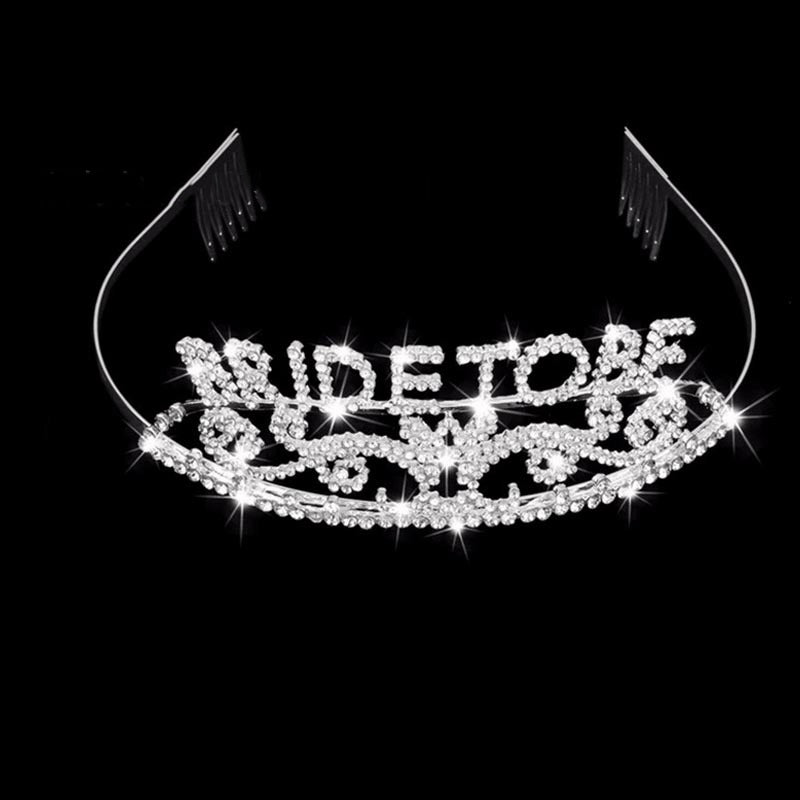 Bridal Tiara Crown Bride To Be Headband Hair Accessories