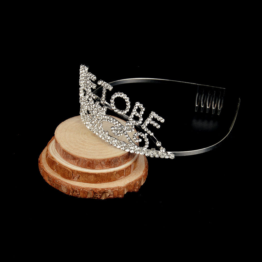 Bridal Tiara Crown Bride To Be Headband Hair Accessories