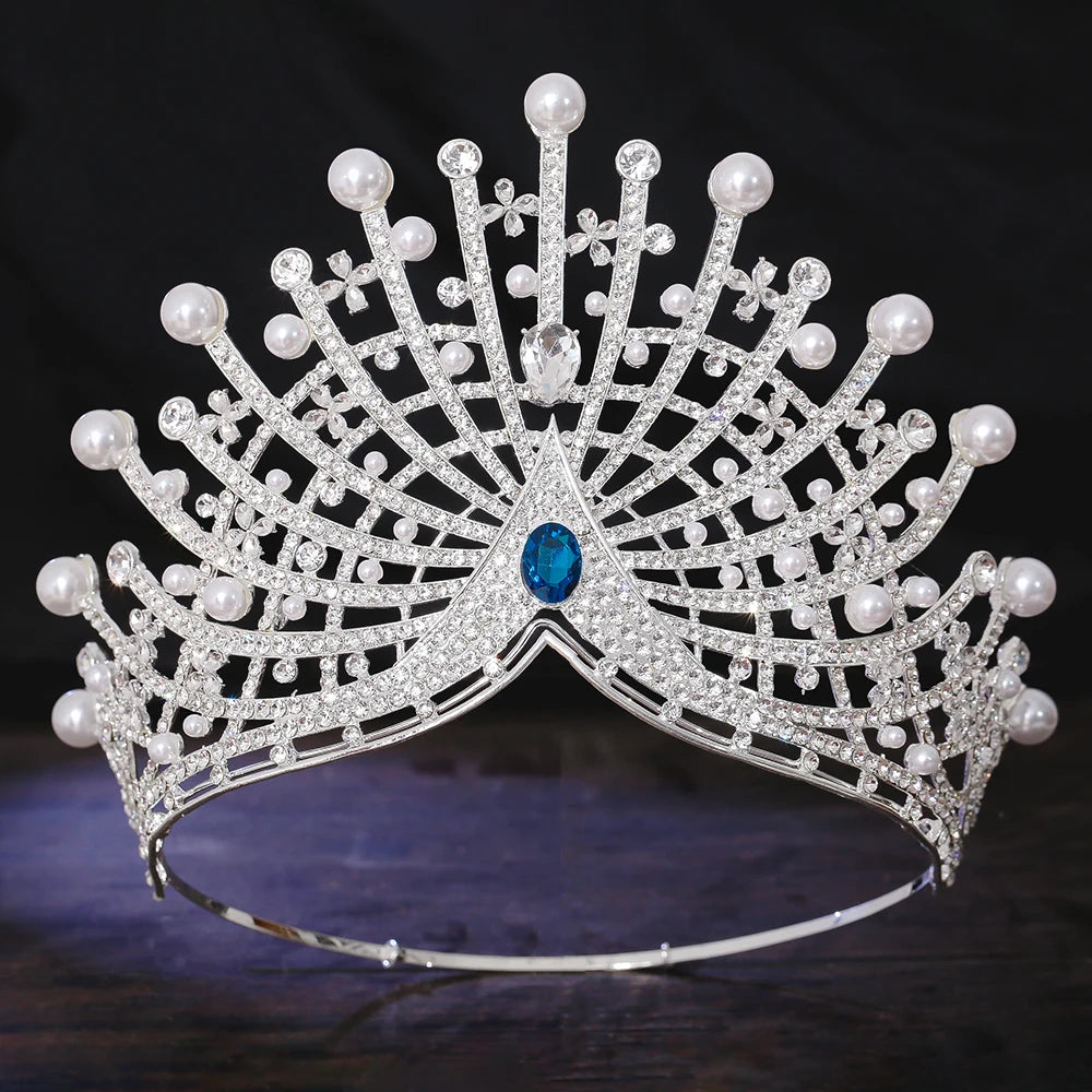 Large Sized Adjustable Crown Beauty Pageant Fashion Show Hair Accessory