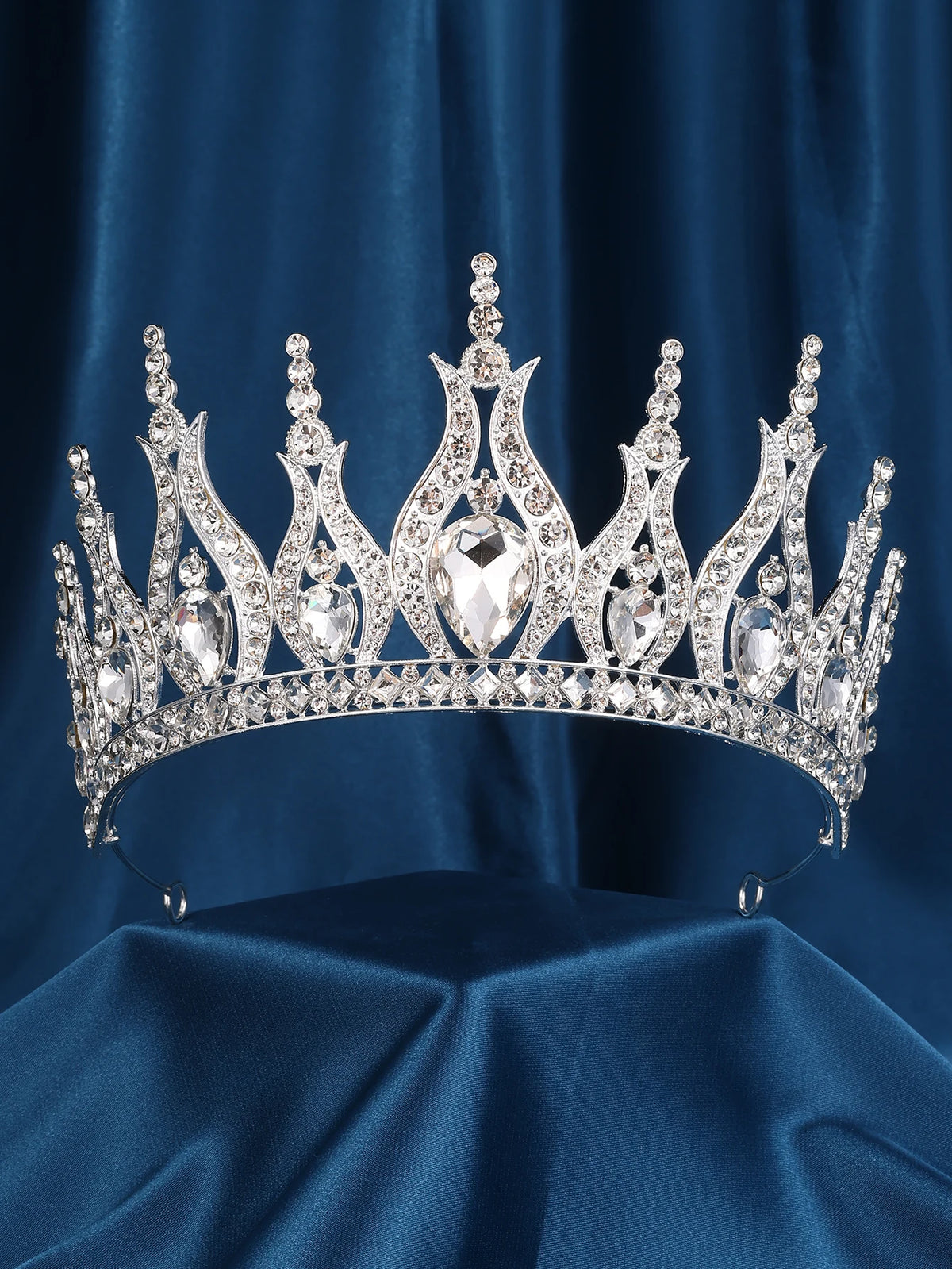 Pageant Winner Rings Pageant Tiara Crown Crystal Winners Hair Accessory – Tulle Lux Bridal ...