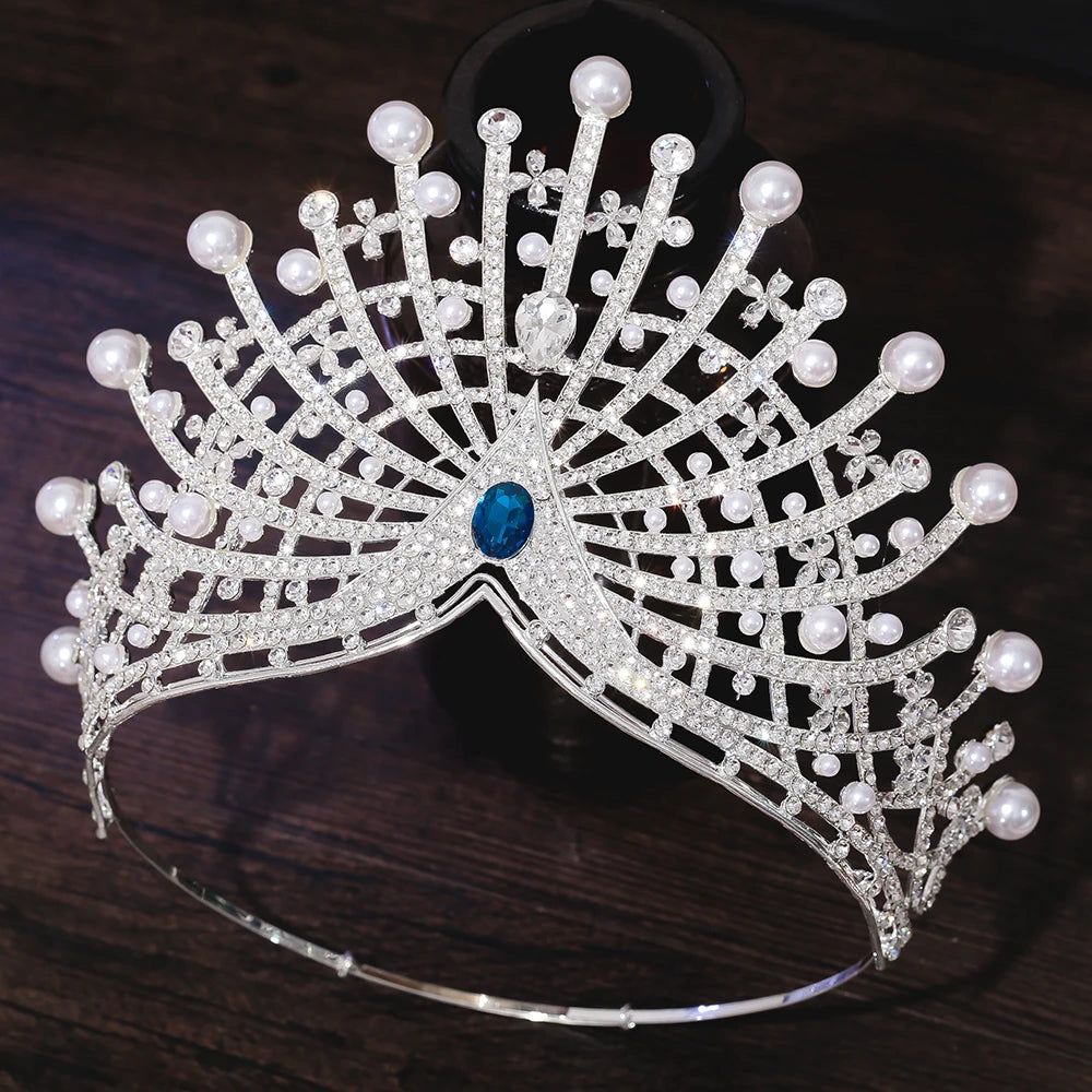 Large Sized Adjustable Crown Beauty Pageant Fashion Show Hair Accessory