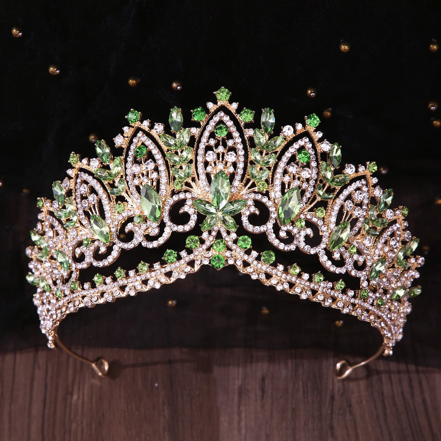 Crystal Tiara Crown Wedding Pageant Hair Accessories For Special Event, make a radiant statement at any milestone moment with this versatile Crystal Tiara Crown