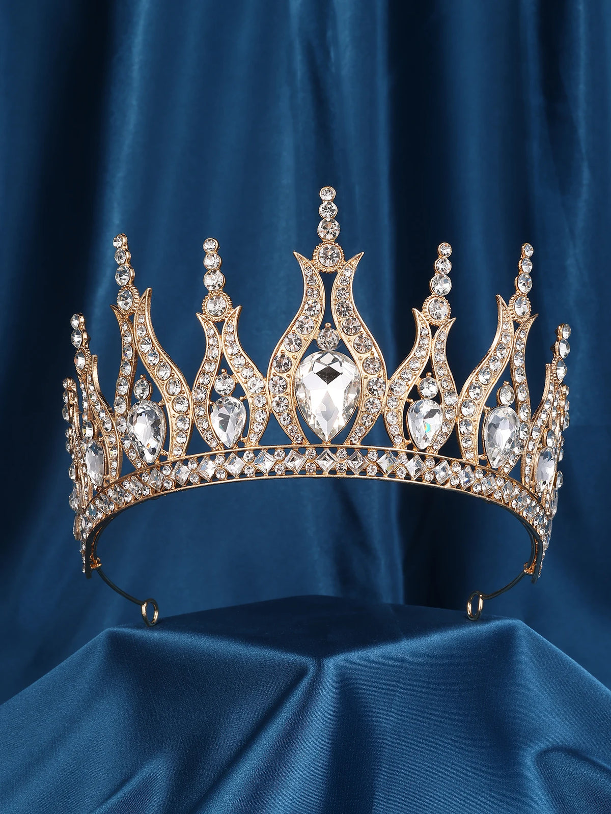 Pageant Winner Rings Pageant Tiara Crown Crystal Winners Hair Accessory – Tulle Lux Bridal ...