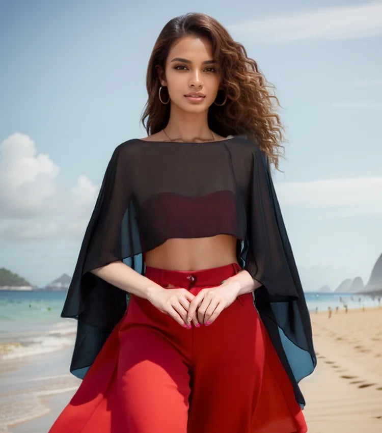 Bridal Chiffon Shoulder Shrug Wedding Dress Slip Over Head Shawl, discover effortless sophistication with this chiffon bridal shrug, a