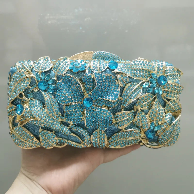 Beaded Clutch For Special Occasions Crystal Rehearsal Dinner Purse