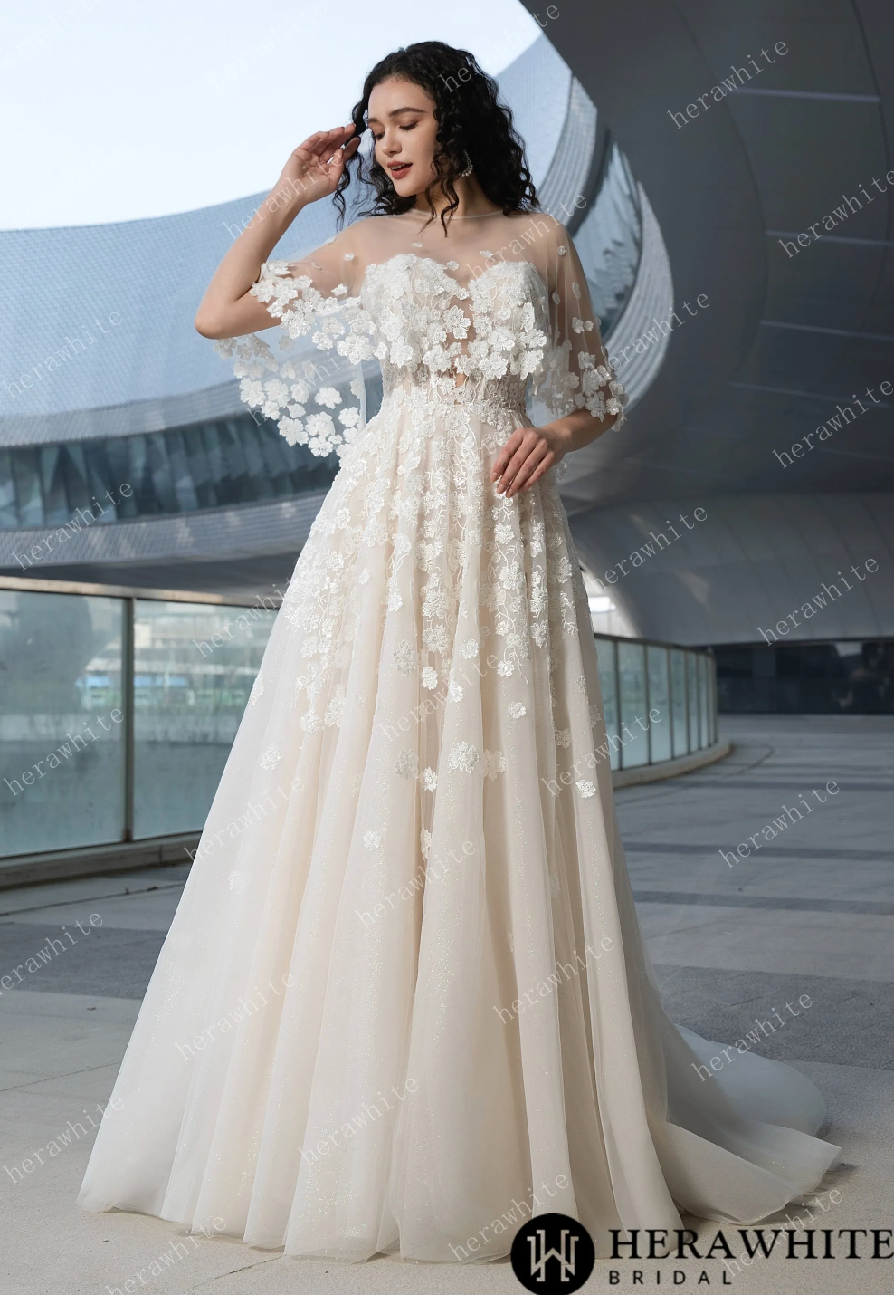 Wedding Dress Lace A Line With Sweetheart Neckline Gown – Tulle Lux Bridal Company