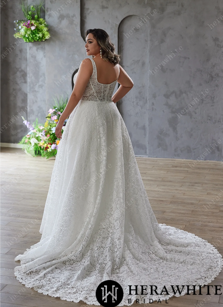 a-line plus size wedding dresses 1321 Plus Size by Martina Liana