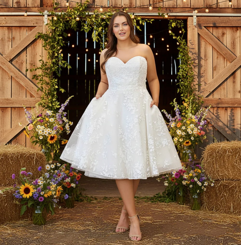 Tea Length Wedding Dresses