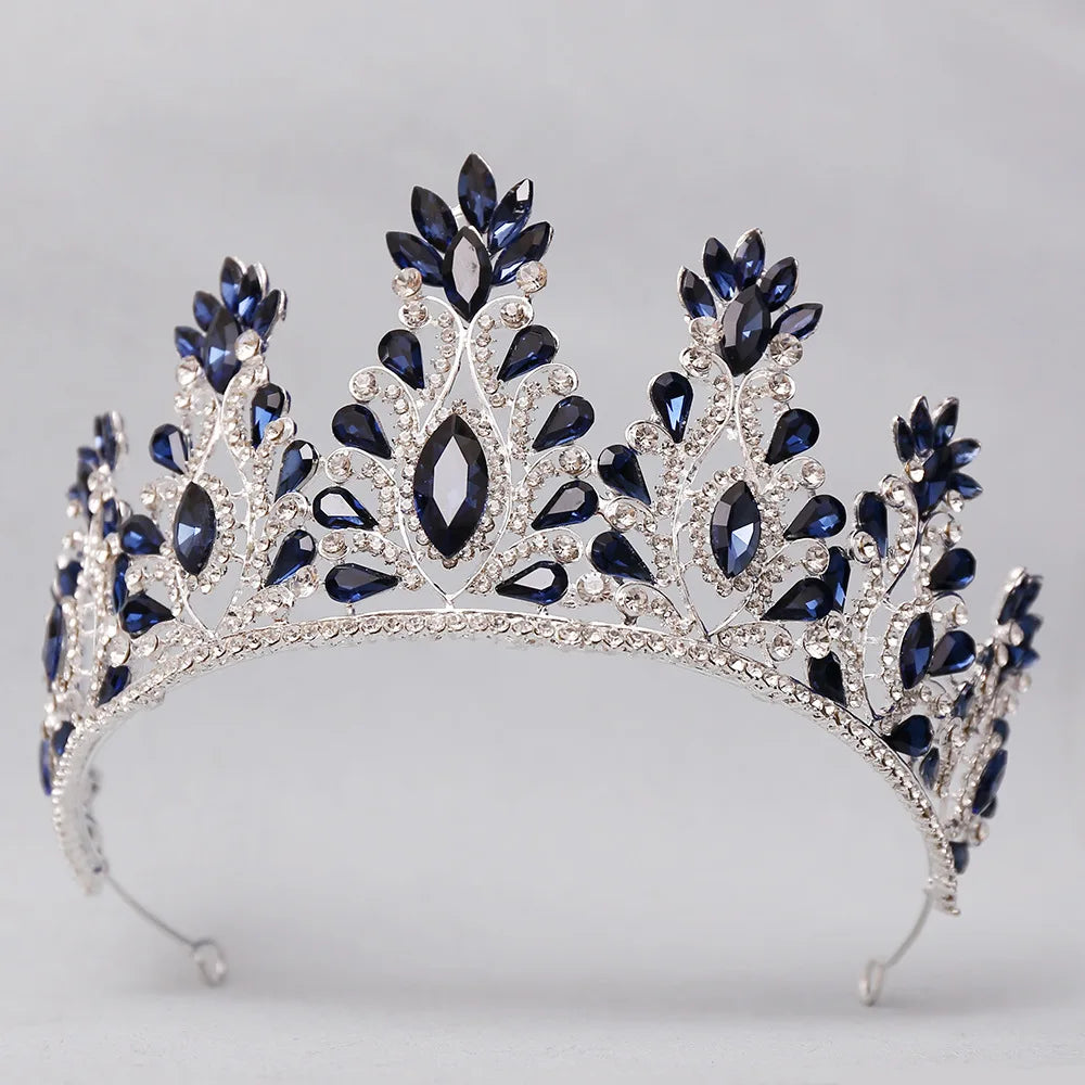 Crystal Rhinestone Wedding Crown Tiara Hair Accessories