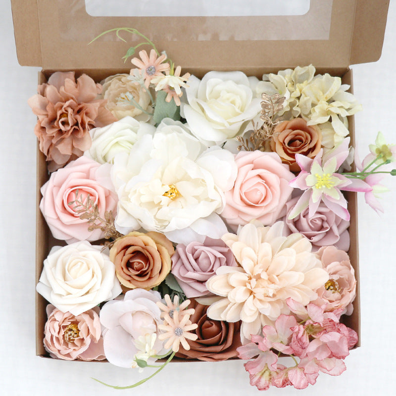 Flower Box Wedding Birthday Party Gift Bridesmaid Bridal Bouquet