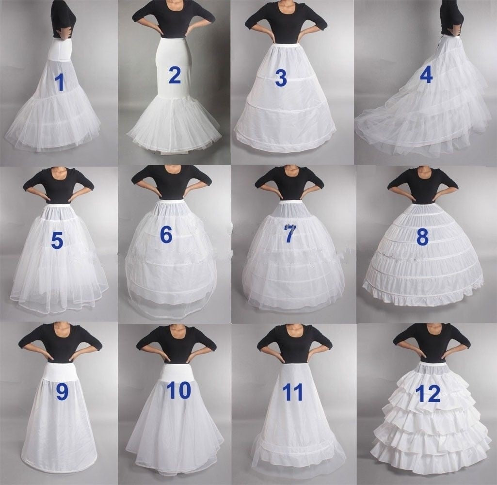 Petticoat Bridal Underskirt For Wedding Dresses, Choose from 12 stunning dress styles with a crinoline underskirt, perfect for wedding, bridal