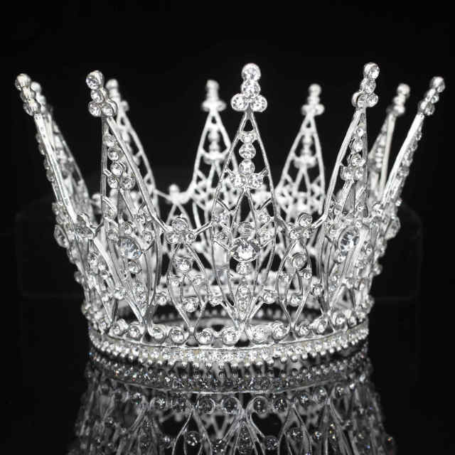 Pageant Crown Crystal Rhinestone Princess Tiara Hair Accessory, Elevate any special occasion with this Pageant Crown Crystal Rhinestone Princess Tiara 