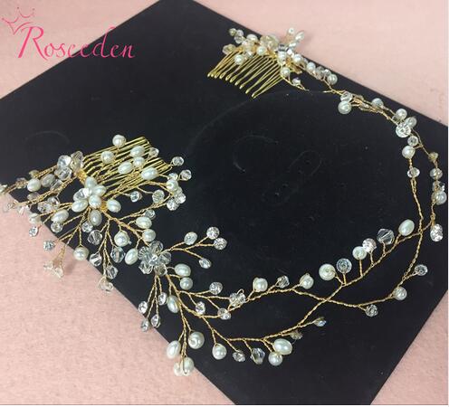 Bridal Hair Comb Pearl Crystal Wedding Day Hair Accessory, perfect bridal accessory for your wedding day up-do hairstyle featuring faux pearl bead and crystal for that extra sparkle